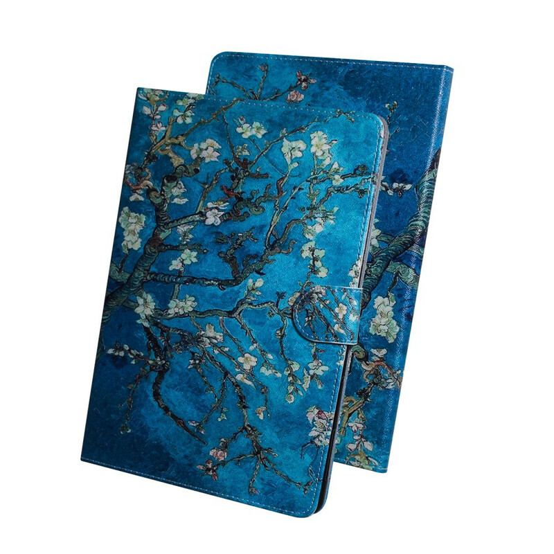 Capa Flip Para Samsung Galaxy Tab S6 Lite Ramos Floridos