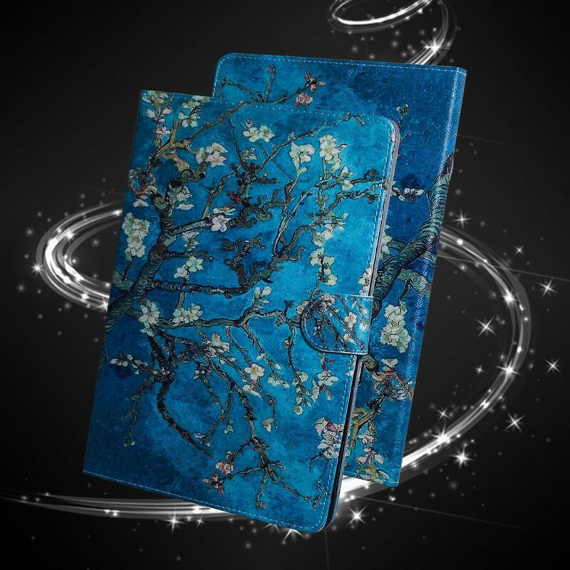 Capa Flip Para Samsung Galaxy Tab S6 Lite Ramos Floridos