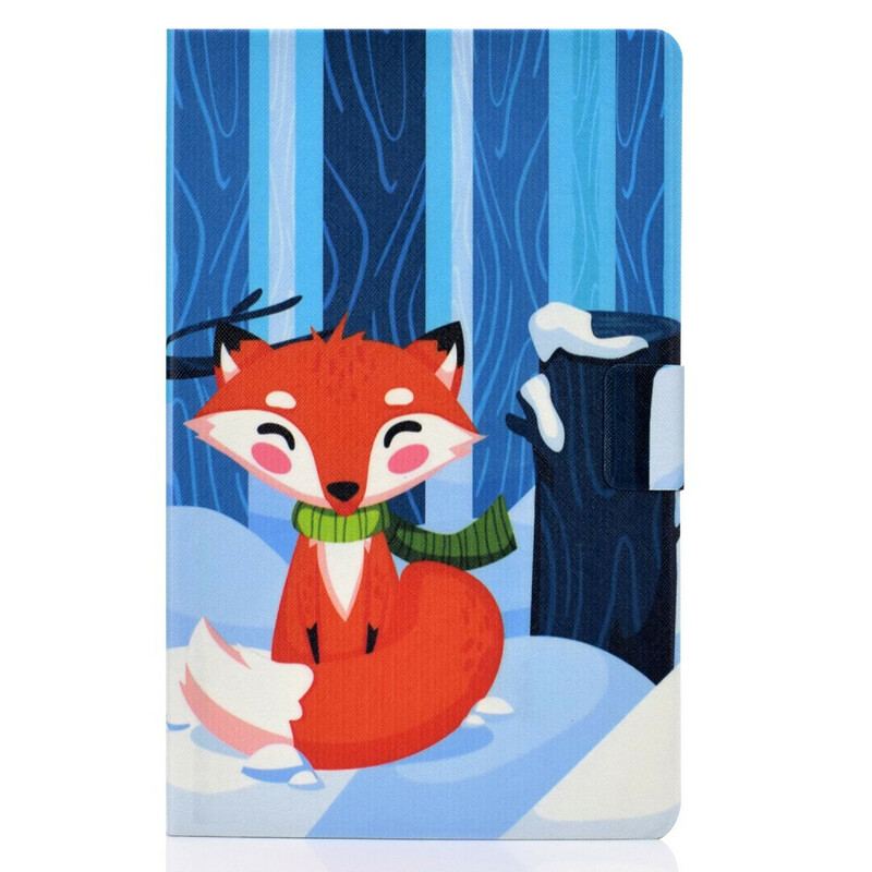 Capa Flip Para Samsung Galaxy Tab S6 Lite Raposa