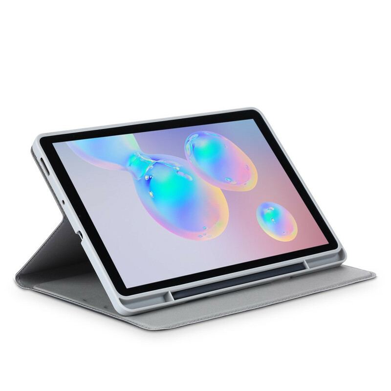 Capa Para Samsung Galaxy Tab S6 Lite Couro Sintético Fosco