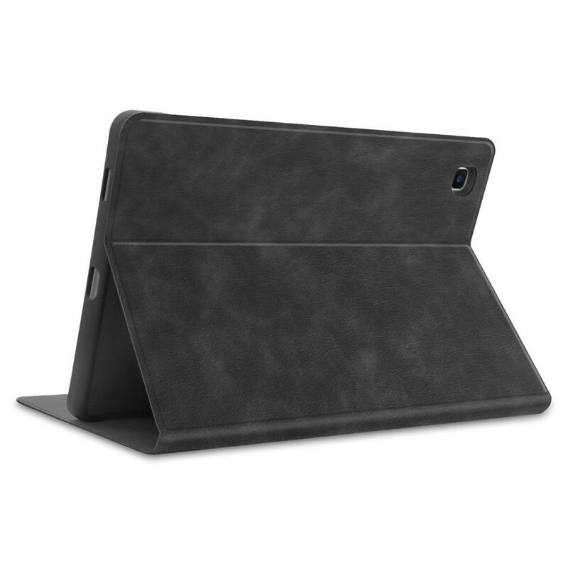 Capa Para Samsung Galaxy Tab S6 Lite Suporte Para Estilete Efeito Couro