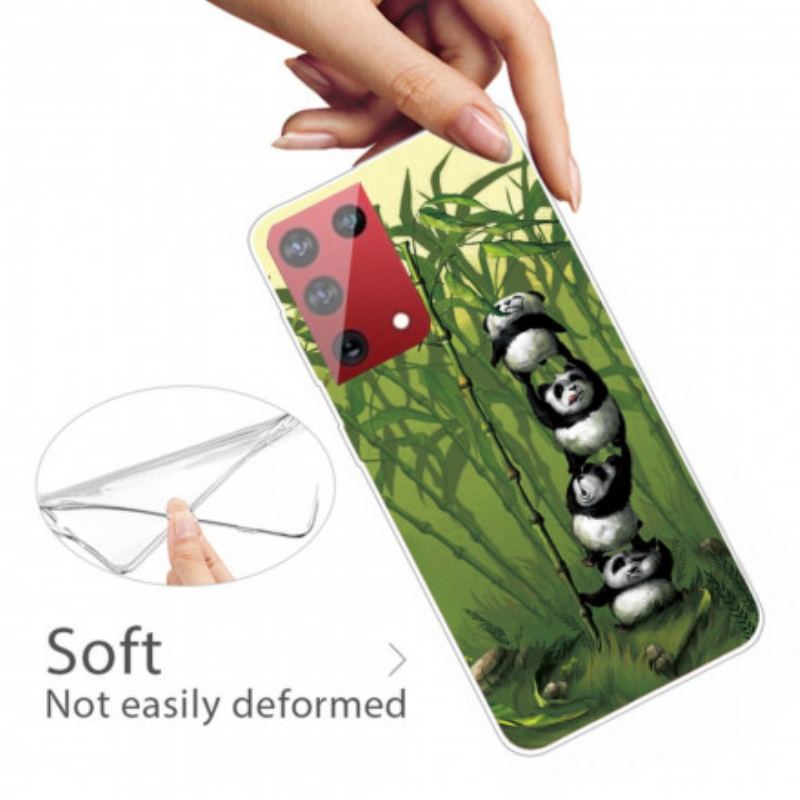 Capa Para Samsung Galaxy S21 Ultra 5G Bando De Pandas