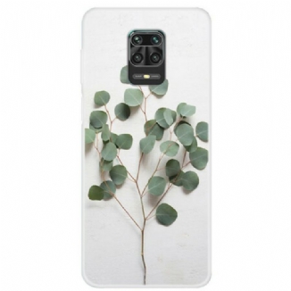 Capa Para Xiaomi Redmi Note 9S / 9 Pro Folhas Realistas