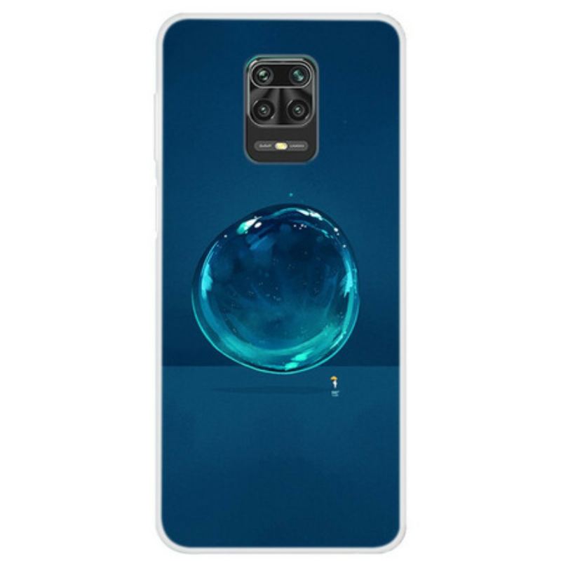 Capa Para Xiaomi Redmi Note 9S / 9 Pro Gota De Água