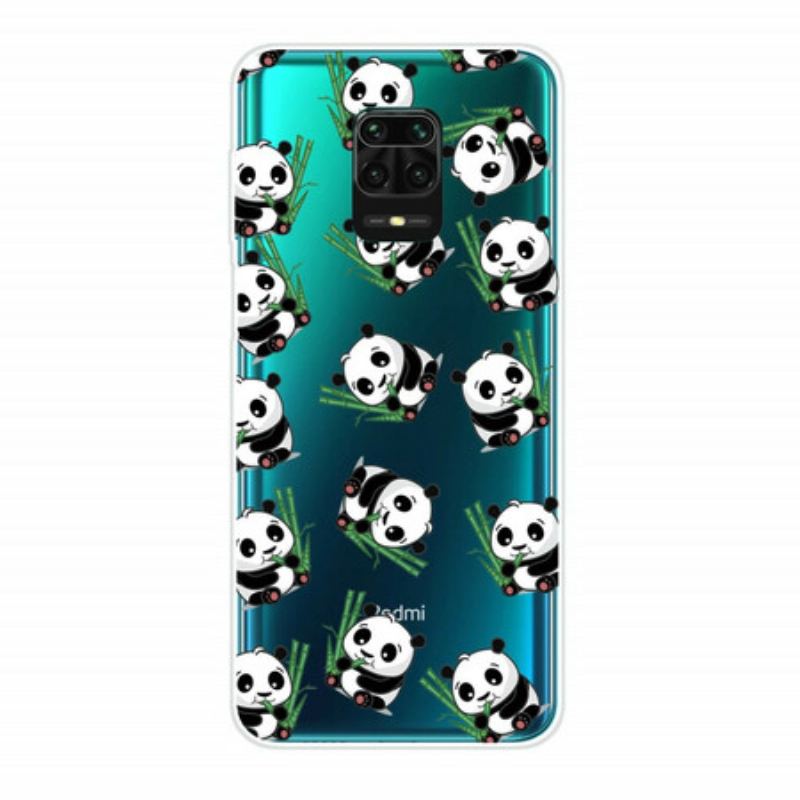 Capa Para Xiaomi Redmi Note 9S / 9 Pro Pequenos Pandas