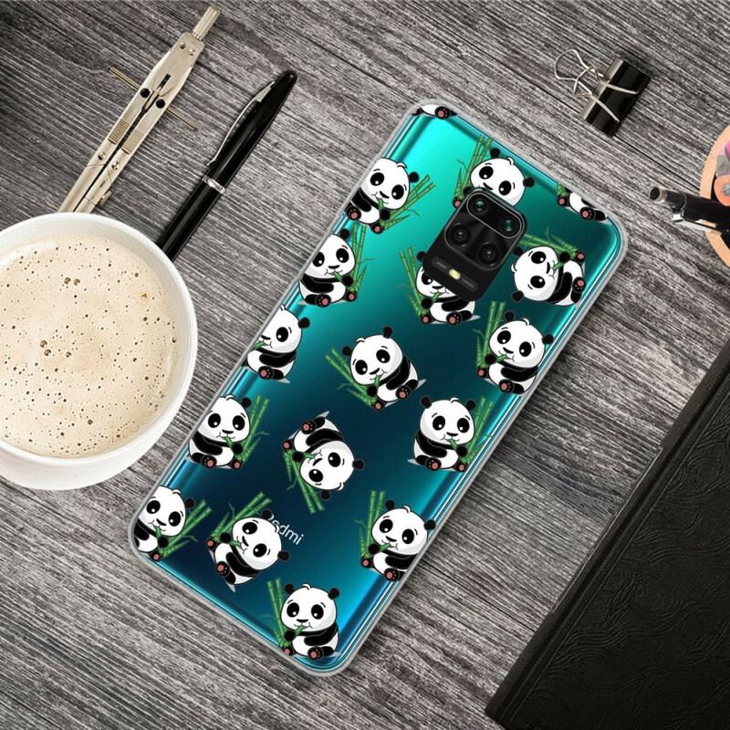 Capa Para Xiaomi Redmi Note 9S / 9 Pro Pequenos Pandas