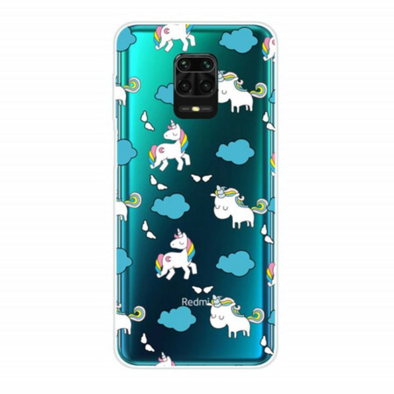 Capa Para Xiaomi Redmi Note 9S / 9 Pro Pequenos Unicórnios