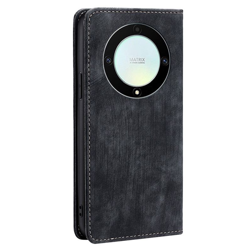Capa De Celular Para Honor Magic 5 Lite Flip Rfid