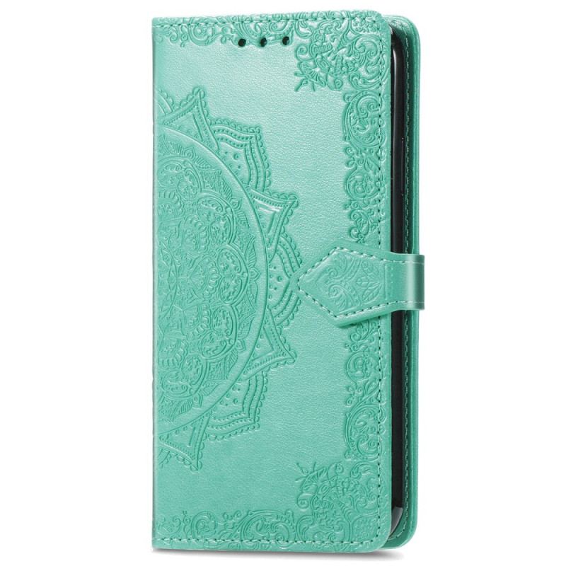 Capa Folio Para Samsung Galaxy A14 / A14 5G Mandala Vintage