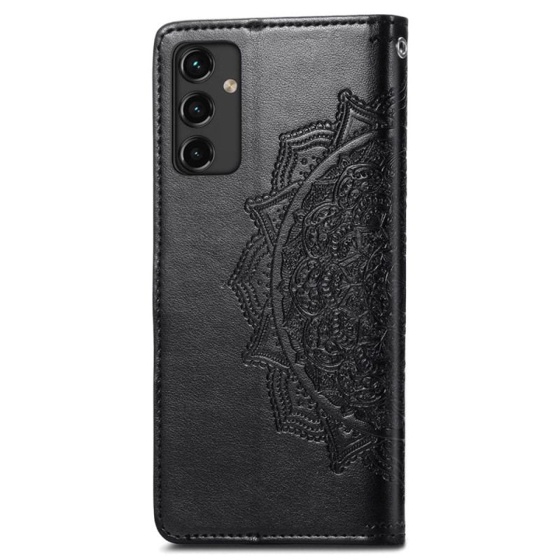 Capa Folio Para Samsung Galaxy A14 / A14 5G Mandala Vintage