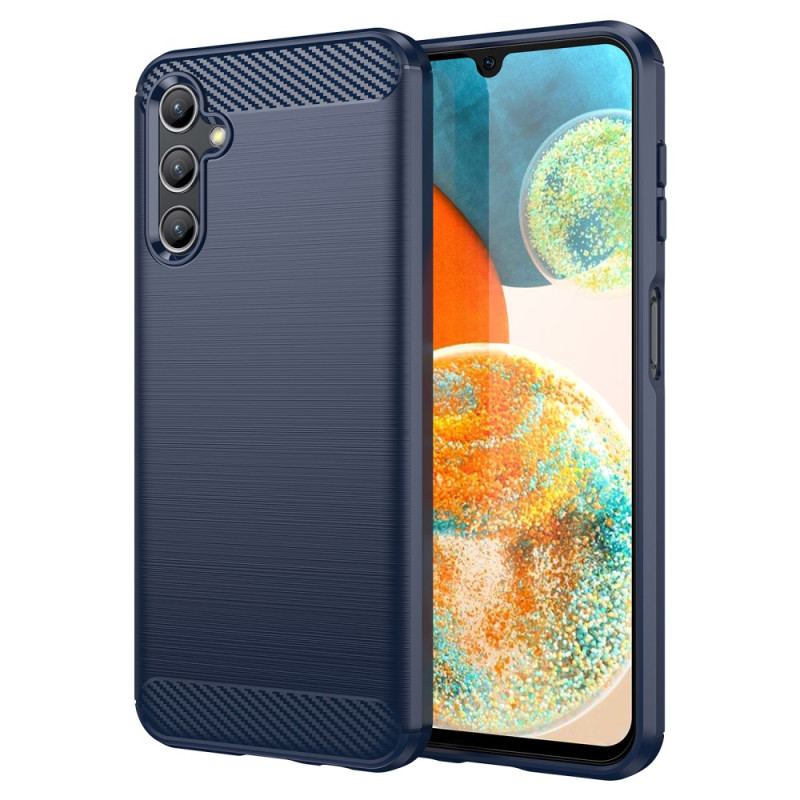 Capa Para Samsung Galaxy A14 / A14 5G Fibra De Carbono Escovada