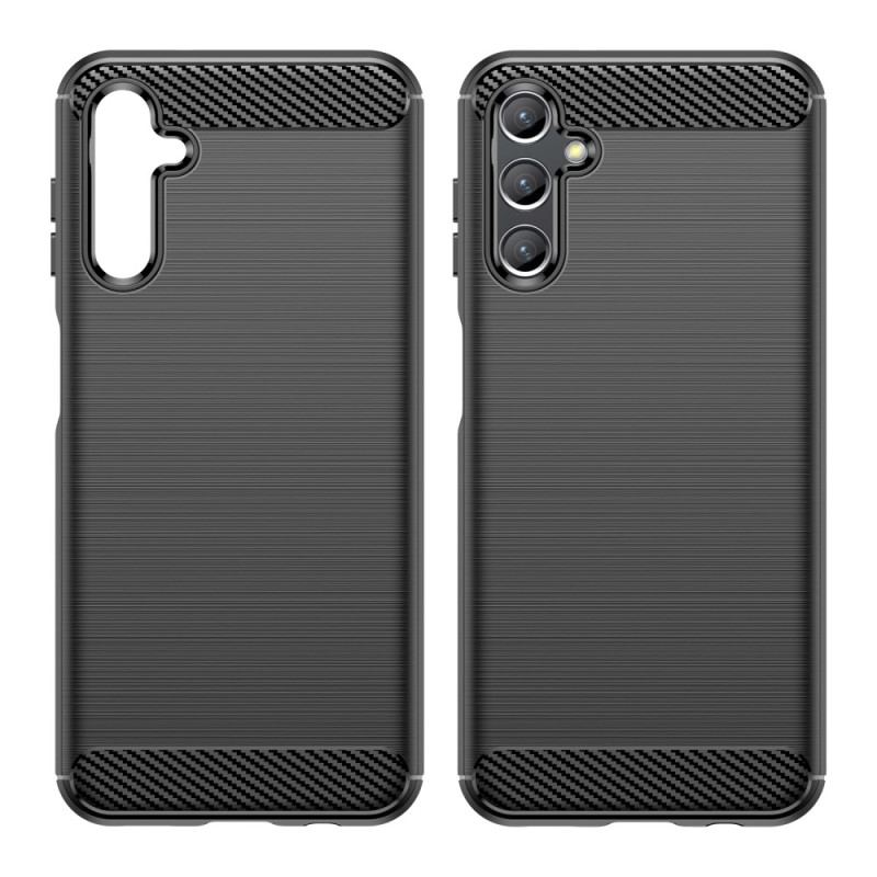 Capa Para Samsung Galaxy A14 / A14 5G Fibra De Carbono Escovada