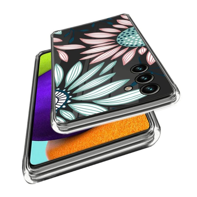 Capa Para Samsung Galaxy A14 / A14 5G Floral Sem Costura