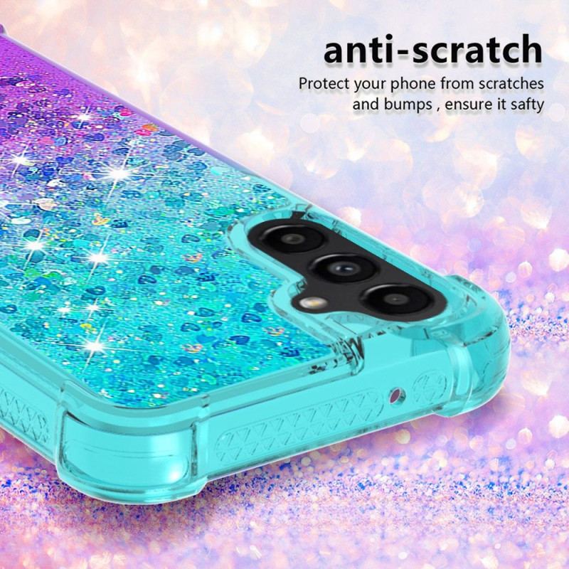 Capa Para Samsung Galaxy A14 / A14 5G Lantejoulas Coloridas