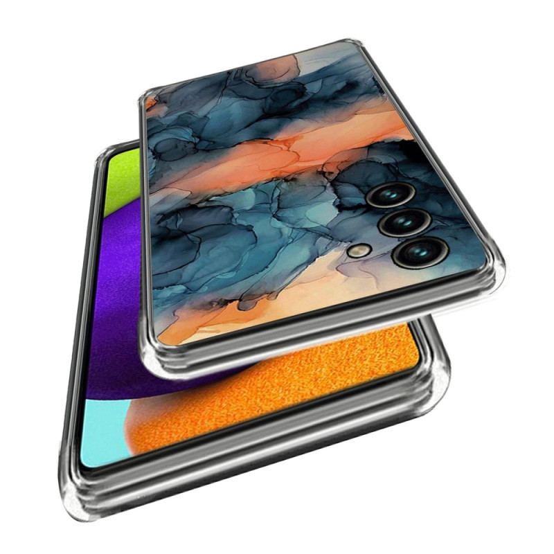Capa Para Samsung Galaxy A14 / A14 5G Mármore Aquarela