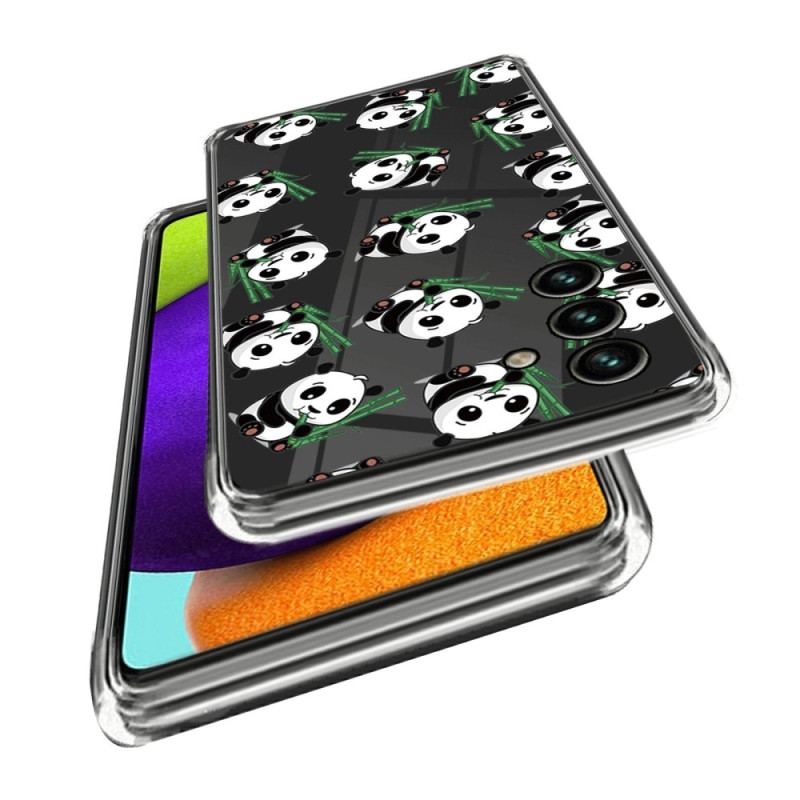 Capa Para Samsung Galaxy A14 / A14 5G Pequenos Pandas