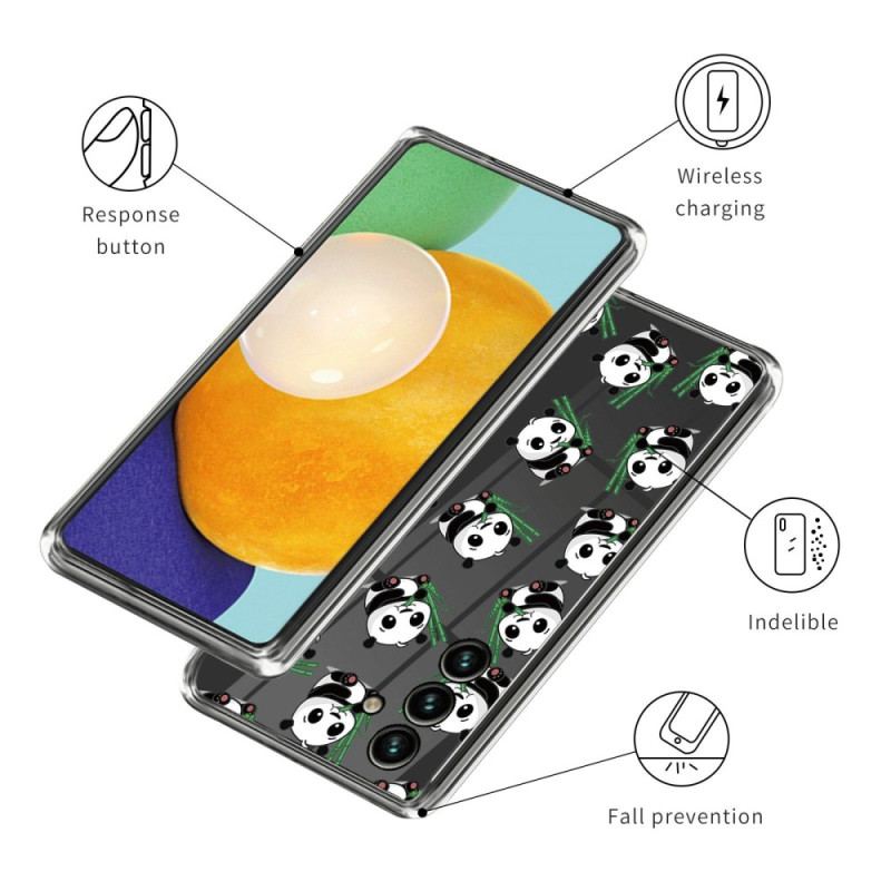 Capa Para Samsung Galaxy A14 / A14 5G Pequenos Pandas