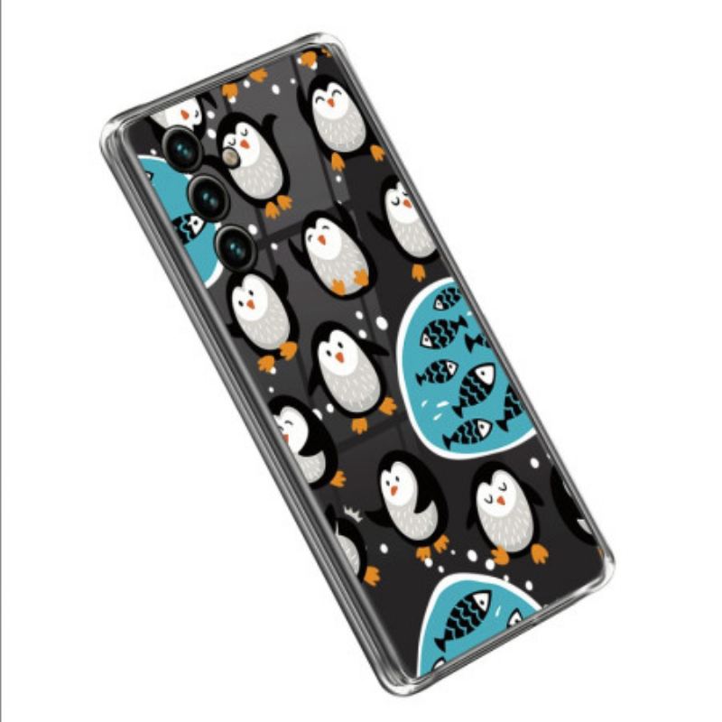 Capa Para Samsung Galaxy A14 / A14 5G Pinguins