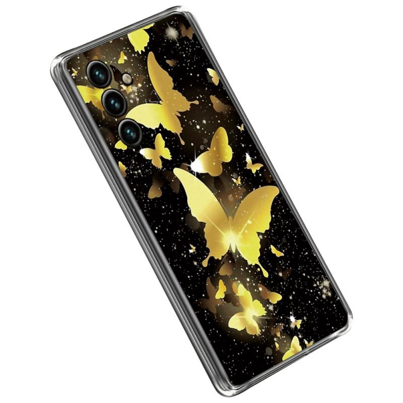 Capa Para Samsung Galaxy A14 / A14 5G Vôo De Borboletas