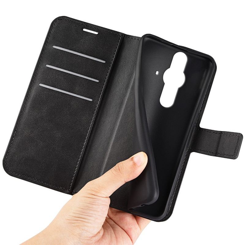 Capa Flip Para Sony Xperia Pro-I Couro Sintético Fino