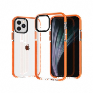Capa Para iPhone 12 Mini Bordas De Silicone Transparente