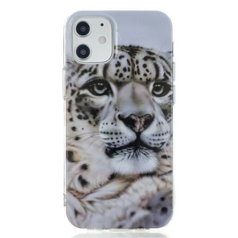 Capa Para iPhone 12 Mini Rei Tigre