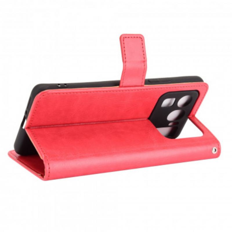 Capa De Couro Para Xiaomi Mi 11 Ultra Couro Falso Chamativo