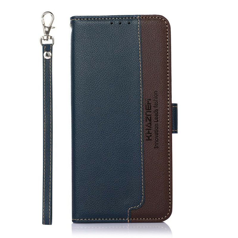 Capa Flip Para Xiaomi Mi 11 Ultra Estilo Lichia Rfid Khazneh