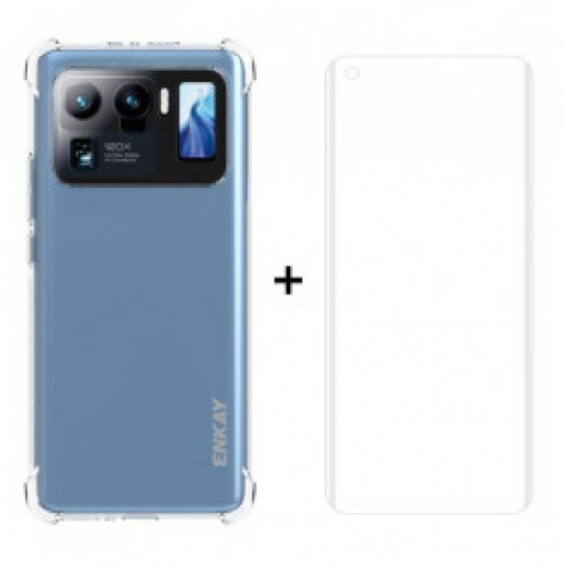 Capa Para Xiaomi Mi 11 Ultra Enkay Combo E Vidro Temperado