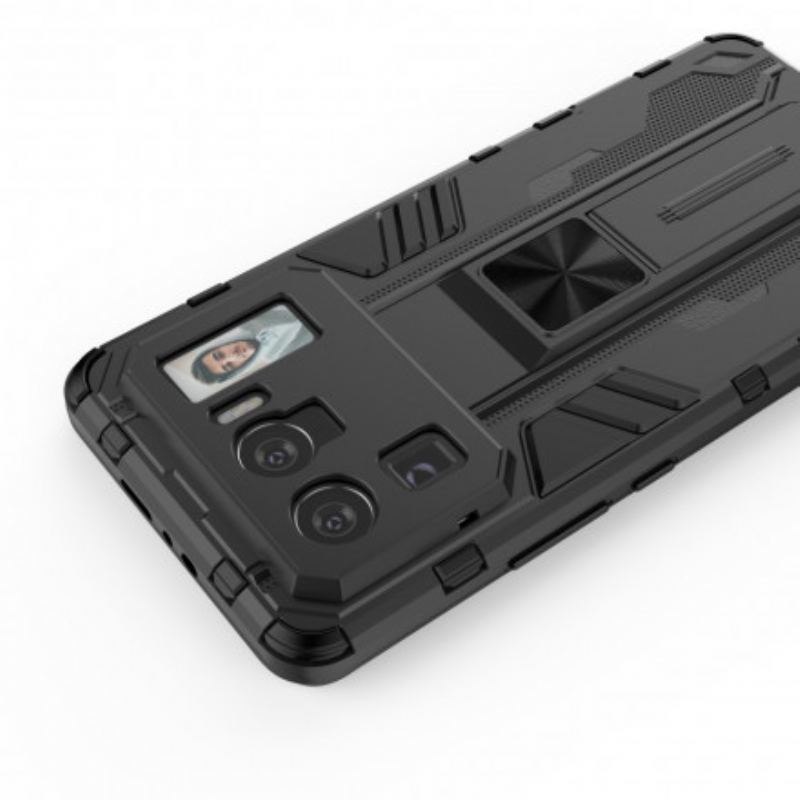 Capa Para Xiaomi Mi 11 Ultra Língua Horizontal Resistente