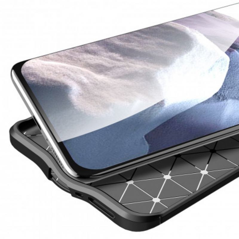 Capa Para Xiaomi Mi 11 Ultra Linha Dupla Efeito Couro Litchi