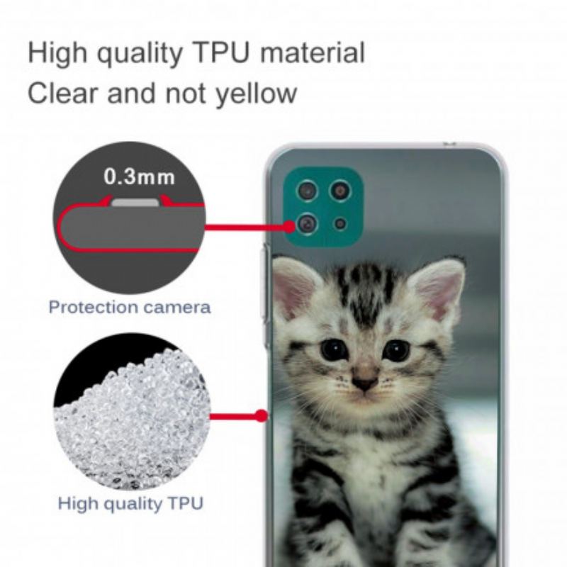 Capa Para Samsung Galaxy A22 5G Gatinho Gatinho