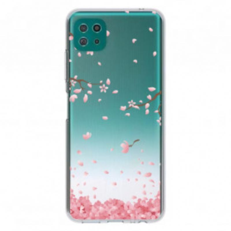 Capa Para Samsung Galaxy A22 5G Ramos Floridos