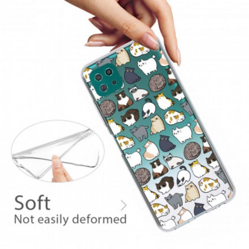 Capa Para Samsung Galaxy A22 5G Top Cats