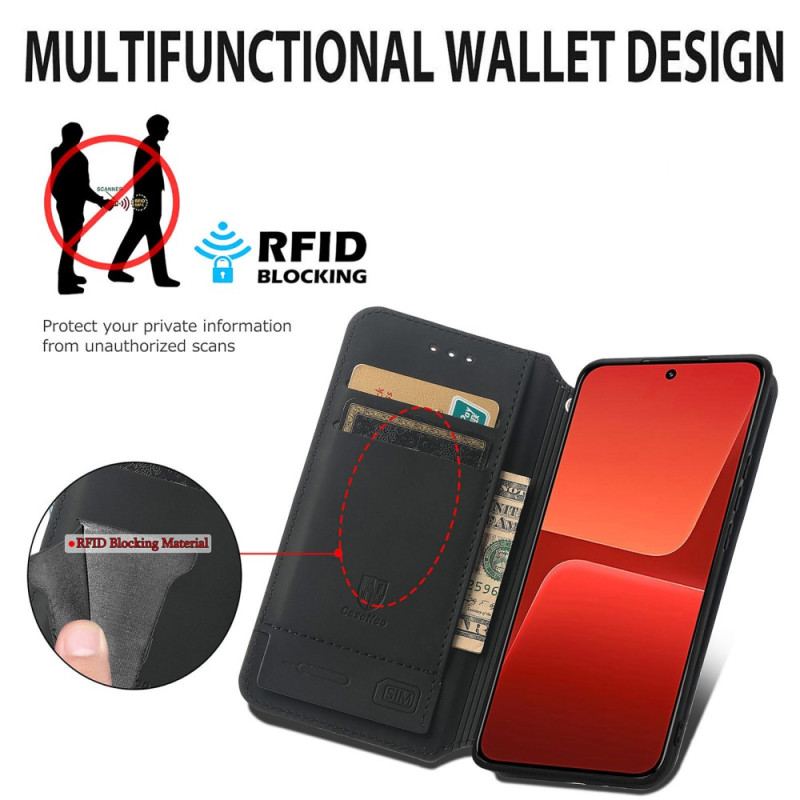Capa De Celular Para Xiaomi 13 Flip Projeto Rfid Caseneo