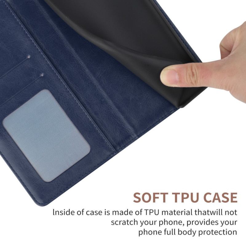 Capa De Couro Para Xiaomi 13 De Cordão Design Y Strappy