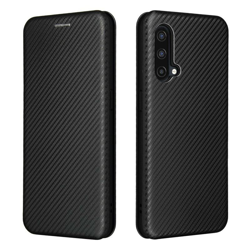 Capa De Celular Para OnePlus Nord CE 5G Flip Silicone De Carbono Colorido