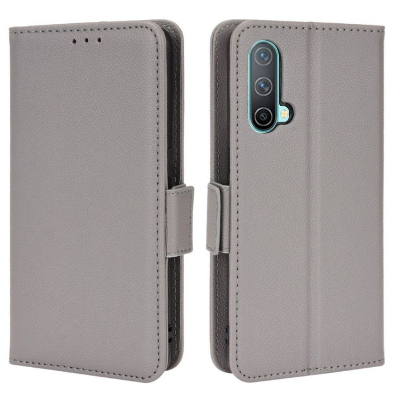Capa Flip Para OnePlus Nord CE 5G De Couro Aba Dupla Novas Cores