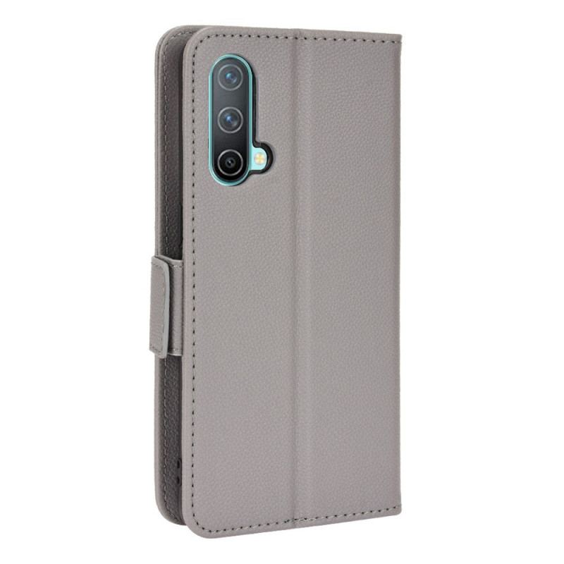 Capa Flip Para OnePlus Nord CE 5G De Couro Aba Dupla Novas Cores