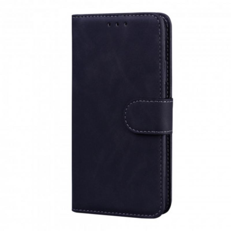 Capa Flip Para OnePlus Nord CE 5G Efeito Couro Monocromático