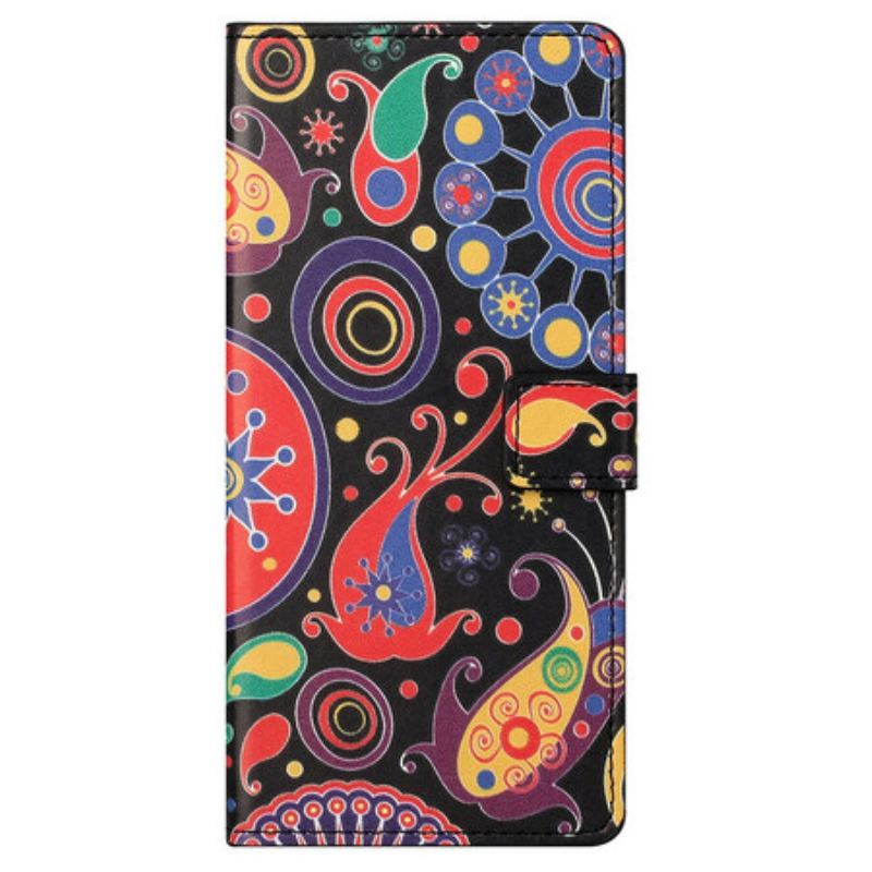 Capa Folio Para OnePlus Nord CE 5G Design Da Galáxia