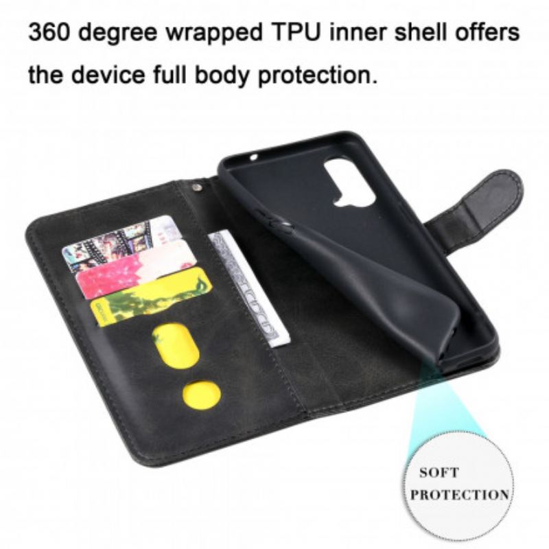 Capa Folio Para OnePlus Nord CE 5G Porta-moedas Vintage