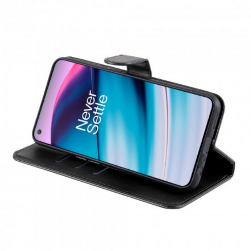 Capa Folio Para OnePlus Nord CE 5G Porta-moedas Vintage