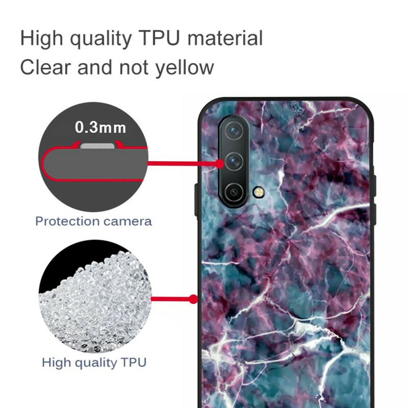 Capa Para OnePlus Nord CE 5G Mármore Roxo