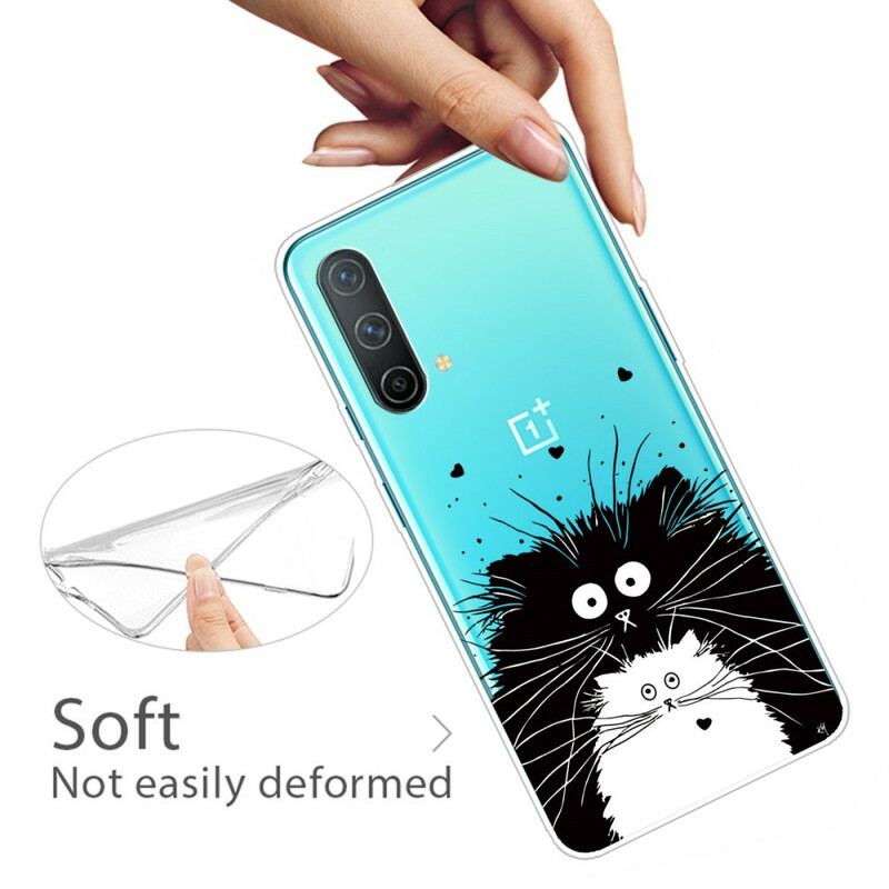 Capa Para OnePlus Nord CE 5G Olha Os Gatos