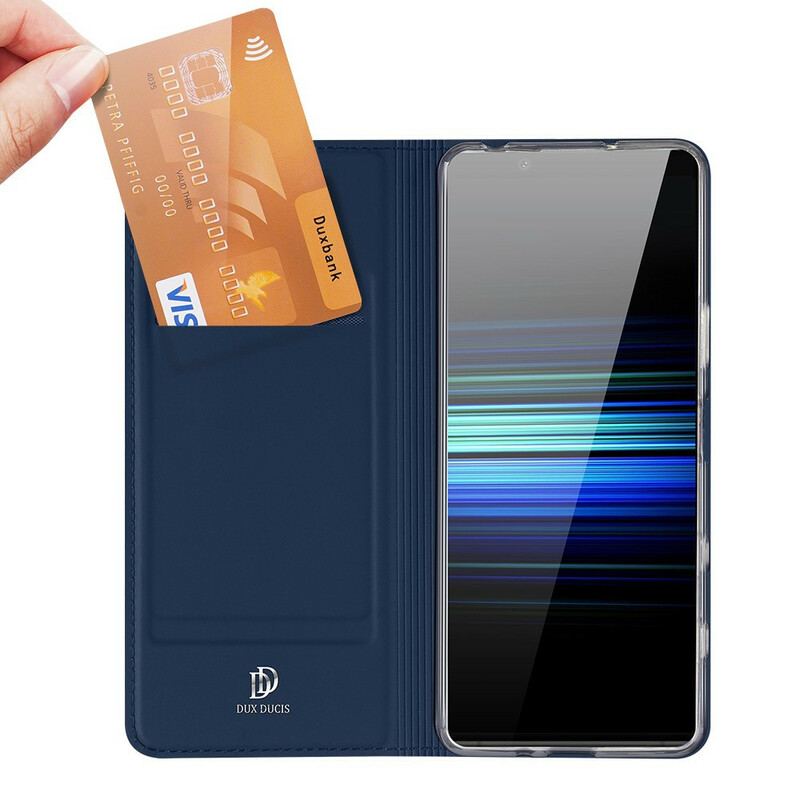 Capa De Celular Para Sony Xperia 5 II Flip Skin Pro Dux Ducis