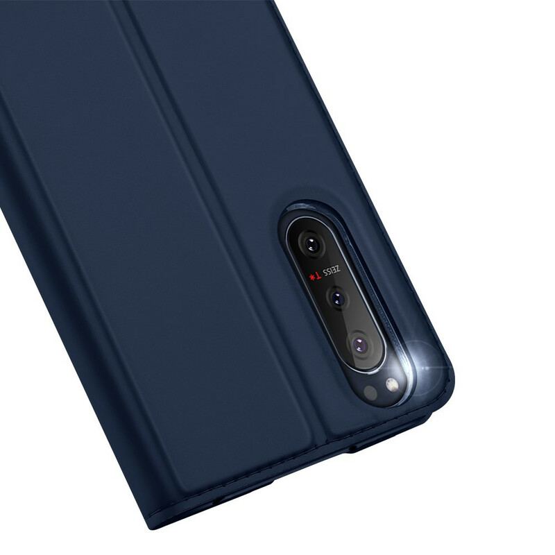 Capa De Celular Para Sony Xperia 5 II Flip Skin Pro Dux Ducis
