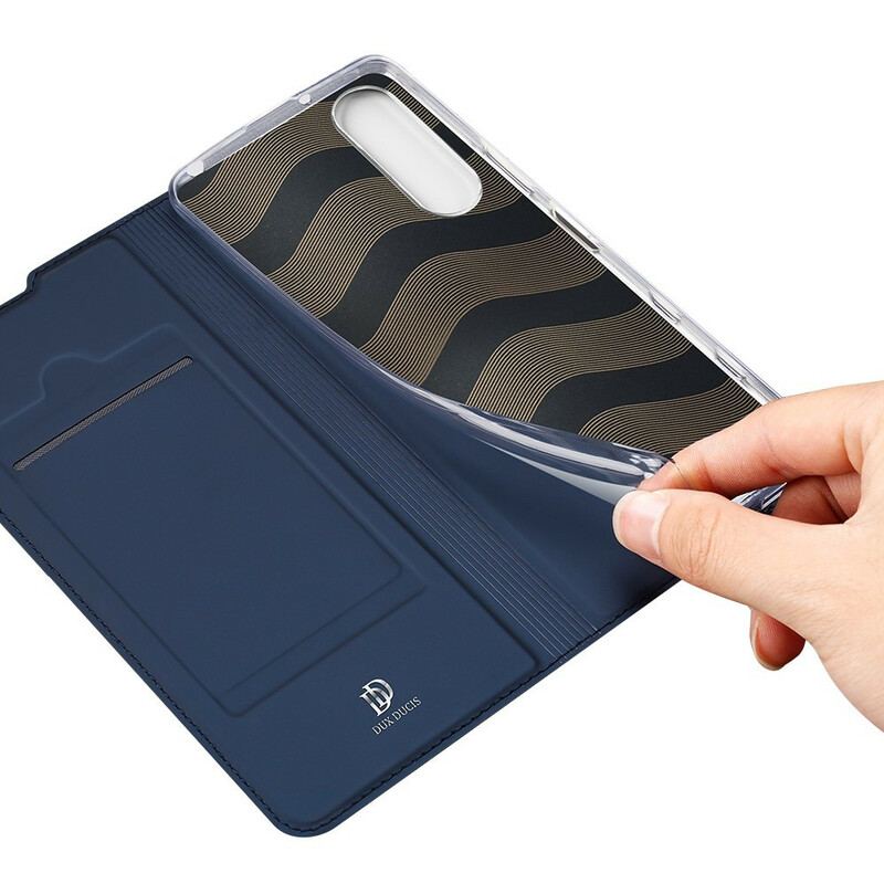 Capa De Celular Para Sony Xperia 5 II Flip Skin Pro Dux Ducis
