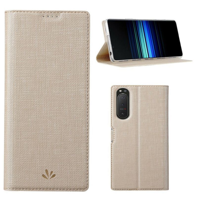 Capa De Celular Para Sony Xperia 5 II Flip Vili Dmx Texturizado