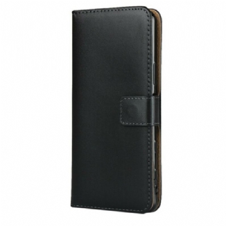 Capa De Couro Para Sony Xperia 5 II Convite De Couro Genuíno